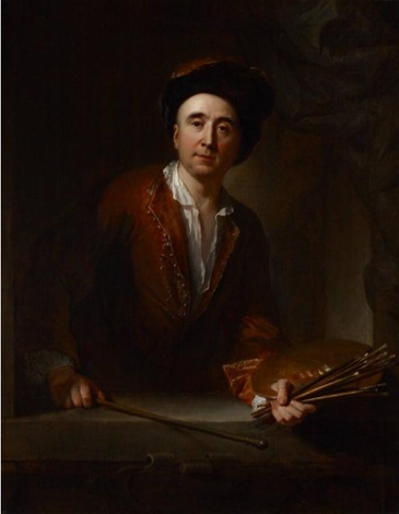 Self-Portrait, ca. 1704 (Francois De Troy) (1645-1730) The Museum of Fine Arts, Houston, TX, BF.1991.1